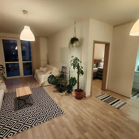 Apartment Boho Style With Garage And Large Terrace
