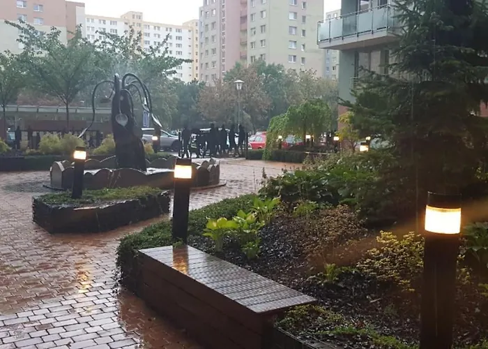 Boho Style With Garage And Large Terrace Apartmán